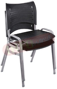 Cadeira ISO empilhvel com engate