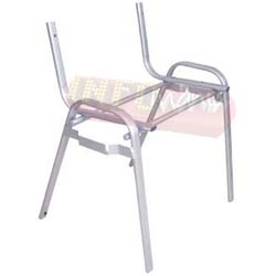 Cadeiras ISO estrutura epxi cinza
