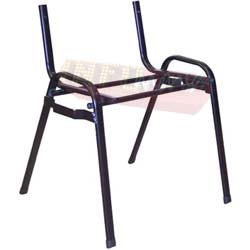 Cadeiras ISO estrutura epxi preto